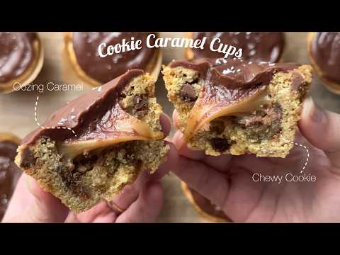 Comment je prépare LES MEILLEURES coupes au caramel et aux biscuits Ooey-Gooey